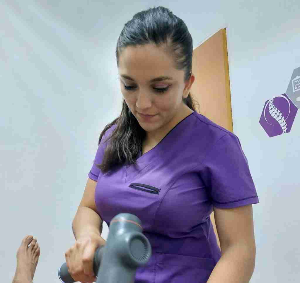 Fisioterapeuta Melissa Sánchez